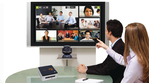 Multi-point video conferencing with MCU orion HMP