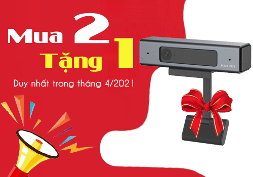 Mua 2 bộ Maxhub UC S10 - Rinh quà cực hấp dẫn