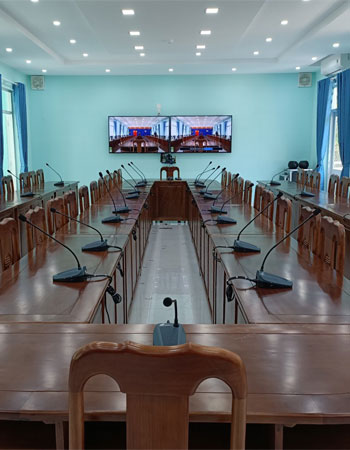 Hệ thống hội nghị truyền hình trực tuyến cho công an huyện Phú Giáo