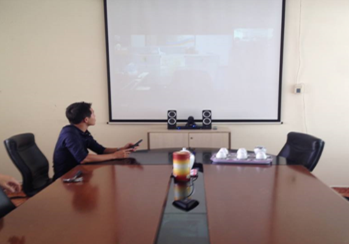  Installation of conferencing equipment for Huyndai Tan Phu