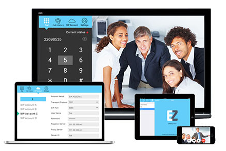 AVer video conferencing software for mobile devices