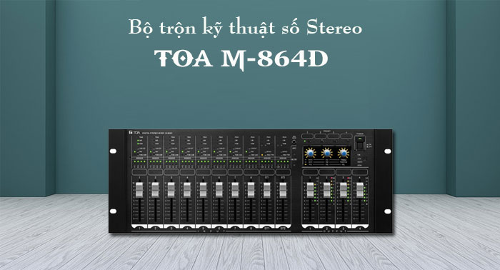 Digital Mixer TOA M-864D hình 1