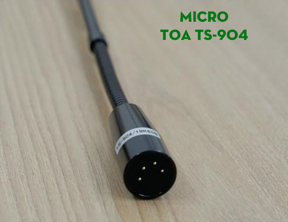 micro cổ ngỗng không dây TOA TS-904 01