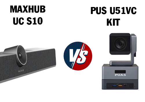 So sánh camera hội nghị PUS U51VC-KIT và MAXHUB UC S10